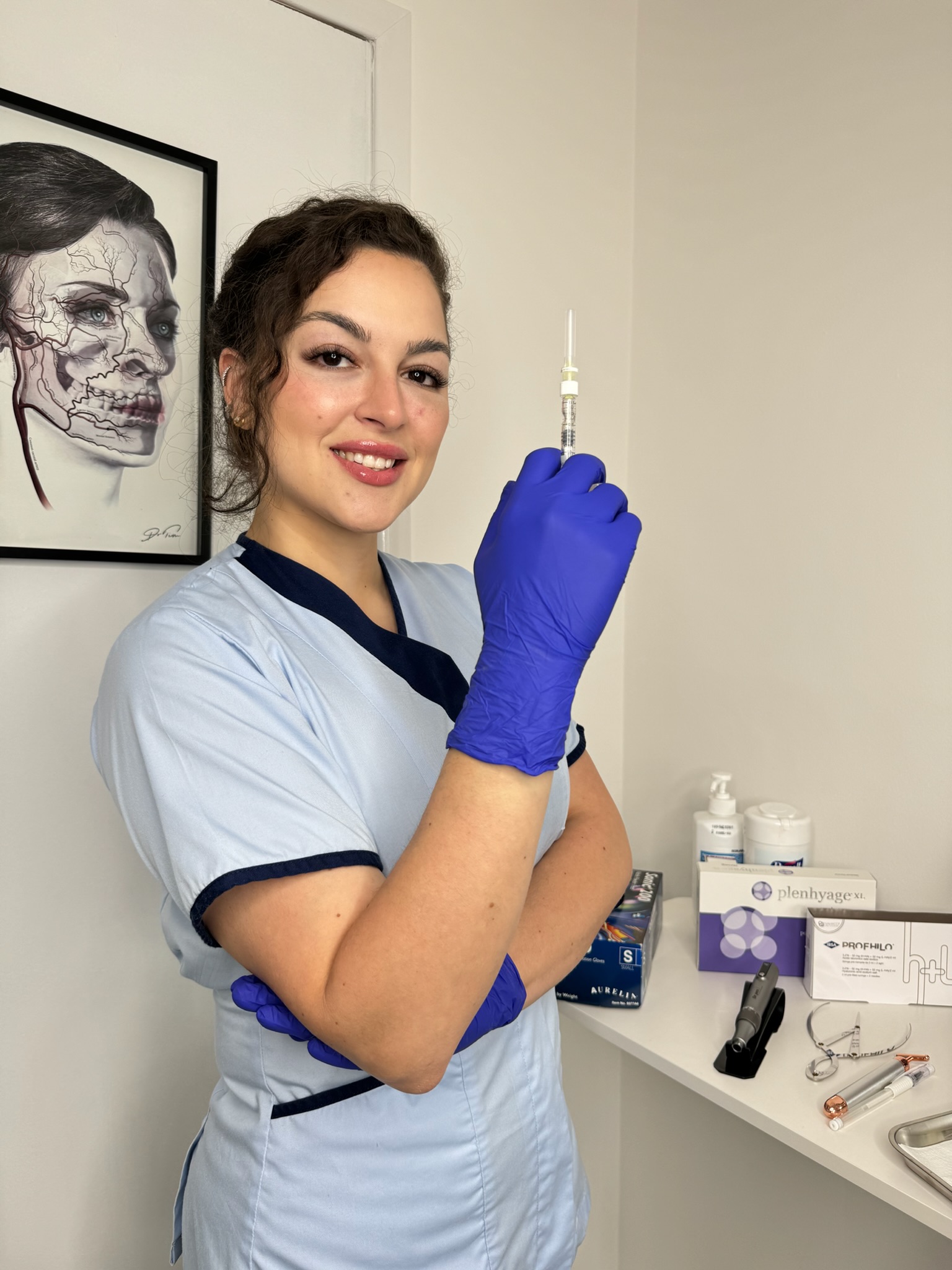 Treatment in progress